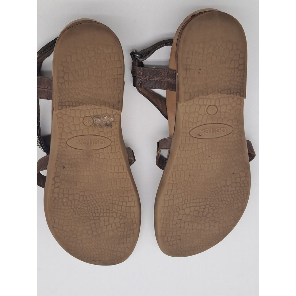 Aetrex Sandals Women's Size 38 Sheila Strappy Thong Sandals - Picture 5 of 7